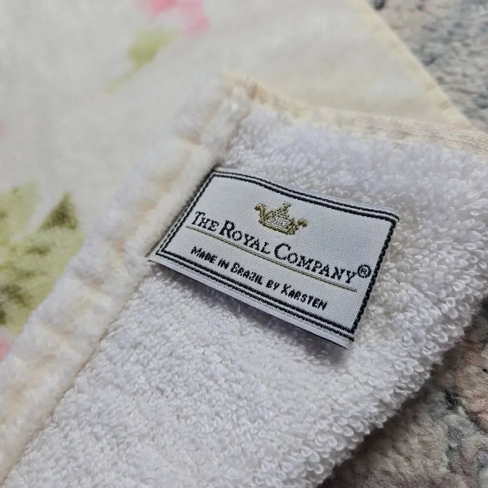 The Rotal Company Vintage Rose towel 30x19